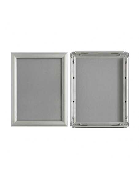 Cadre Clic-Clac A4 en Aluminium Anodisé - Pratique et Élégant | Signalétique & Co