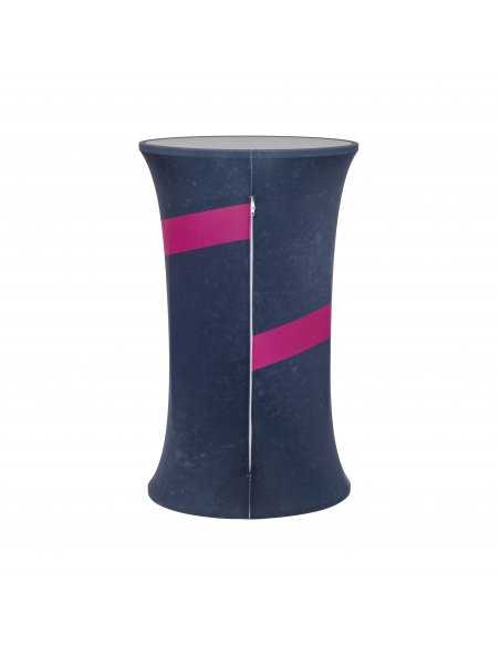 Comptoir PLV en Tissu Ovale Easy – pour vos événements professionnels