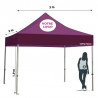 Tente - Barnum 3x3 m personnalisable à prix mini