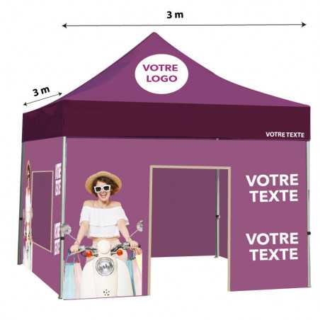 Tente - Barnum 3x3 m personnalisable à prix mini
