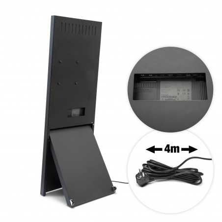 Chevalet Numérique Spectrum – PLV digitale mobile et impactante