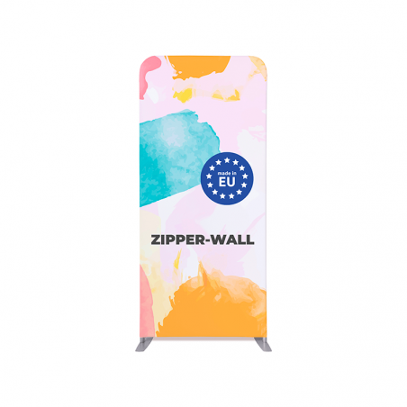 Stand Mur tissu 100x230cm - Impact maximal, format compact !