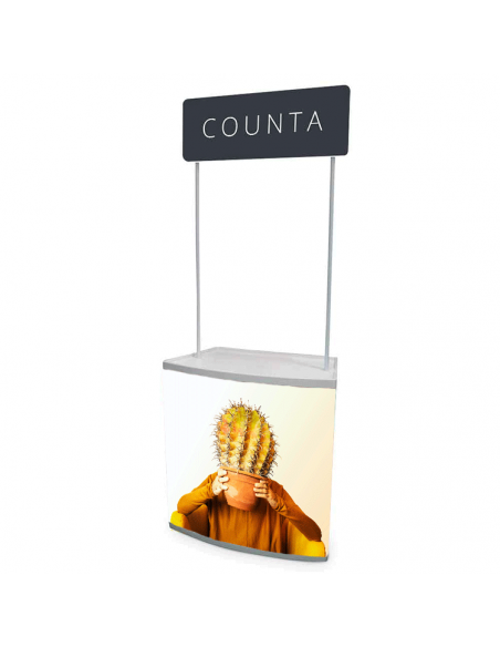 PLV mobile - Comptoir de démonstration Counta personnalisable