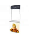 PLV mobile - Comptoir de démonstration Counta personnalisable