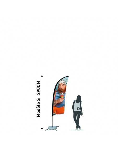 Oriflamme - Beachflag 100% personnalisé ! Soyez visible !