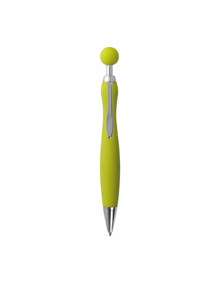 Stylo bille aspect gomme